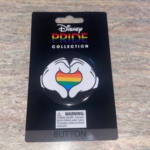 NEW Disney Pride Button